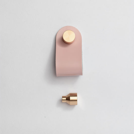 Amoli Leather Knob