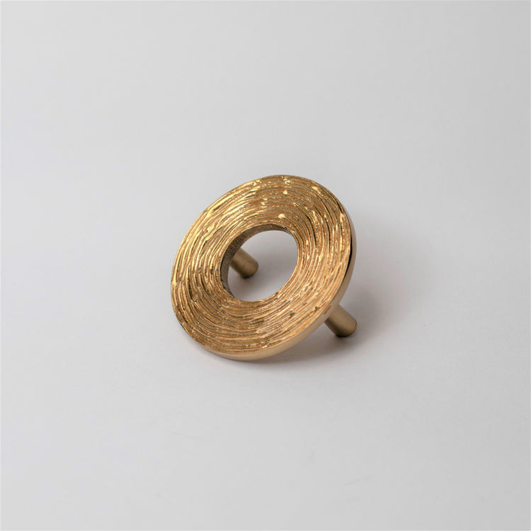 Chakra Brass Knob