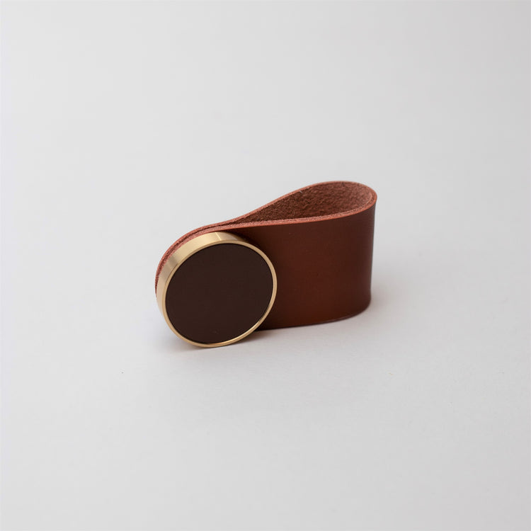 Lalit Leather Knob