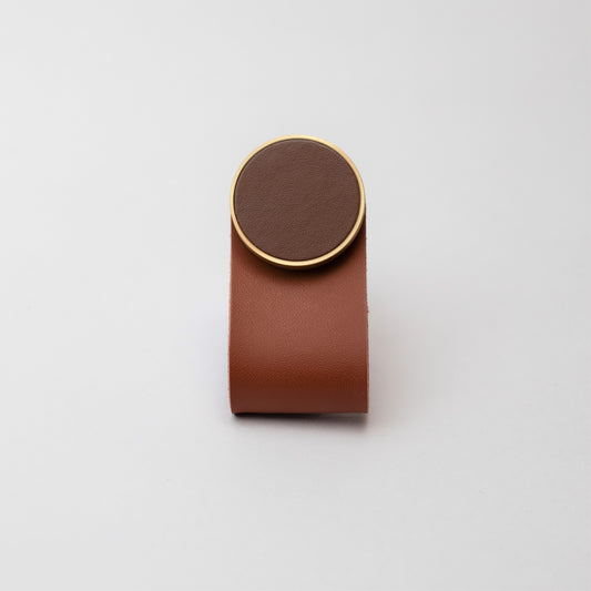 Lalit Leather Knob