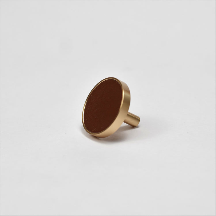 Lalit Leather Knob